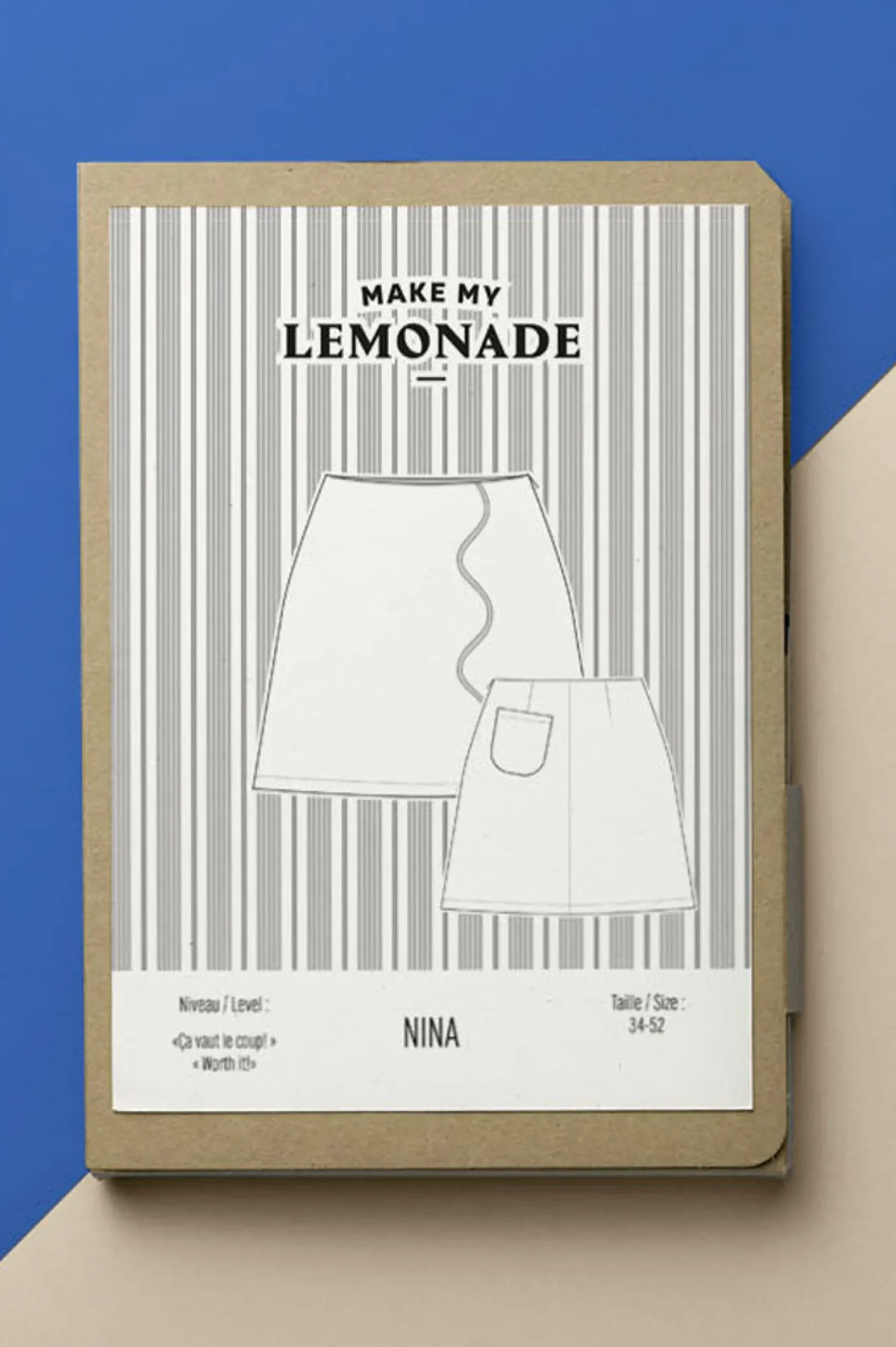 Patrons Pdf|Mercerie & Couture<Make My Lemonade PATRON DE COUTURE JUPE NINA PDF