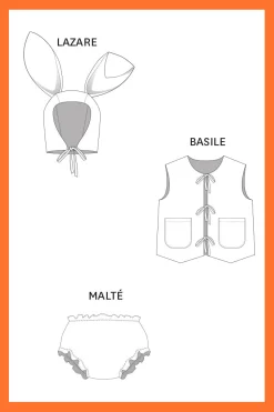 Patrons Pdf|Mercerie & Couture<Make My Lemonade PATRON DE COUTURE KIT NAISSANCE PDF