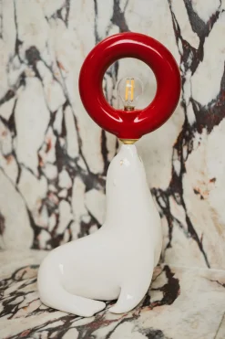 Lampes|Décorations<Make My Lemonade PETITE LAMPE PÉNÉLOPE BLANCHE