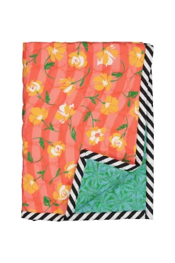 Le Linge<Make My Lemonade PLAID ALLIOCHA PINK & ORANGE