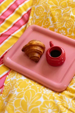 Art De La Table<Make My Lemonade PLATEAU CARRE CONNOR ROSE