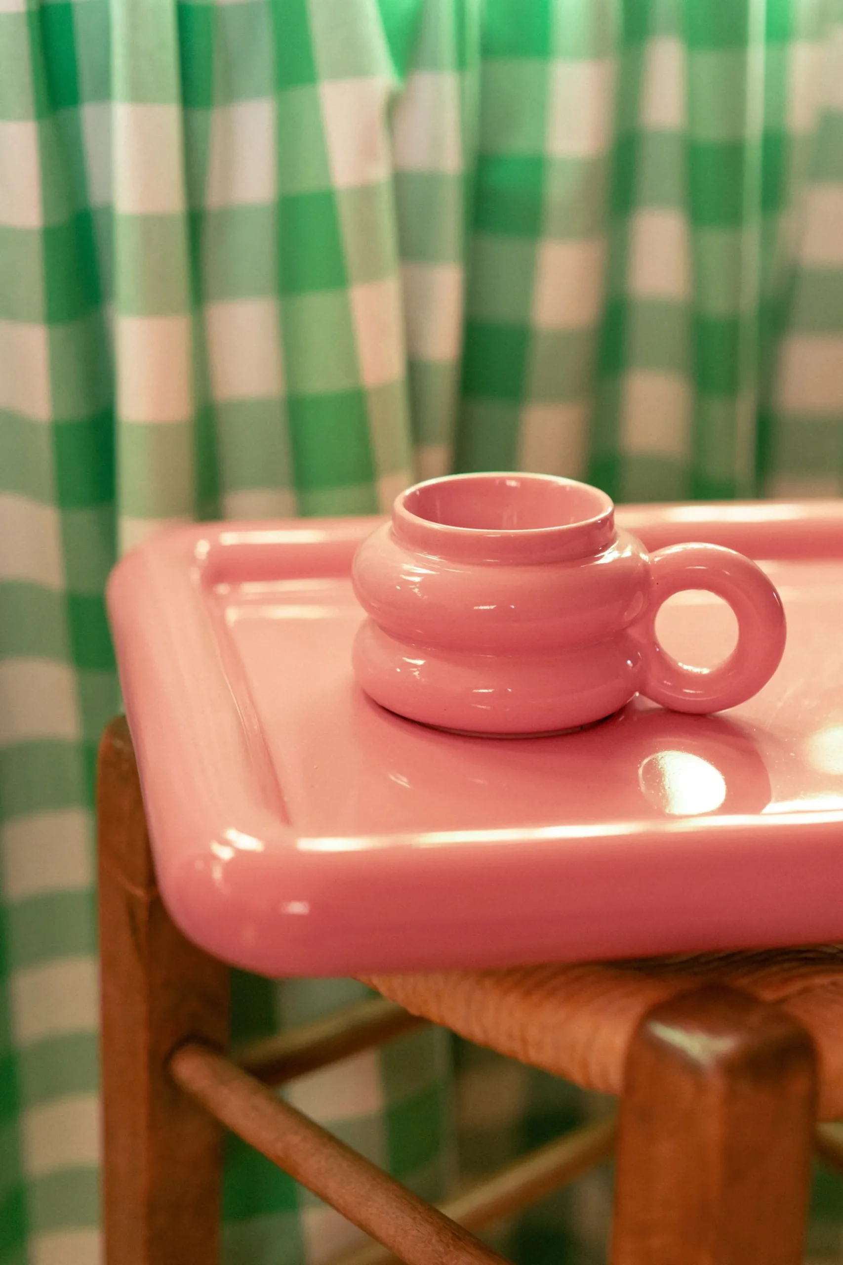 Art De La Table<Make My Lemonade PLATEAU CARRE CONNOR ROSE