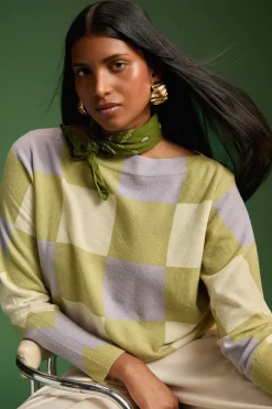 Sweats & Mailles<Make My Lemonade PULL MARA VICHY PASTEL