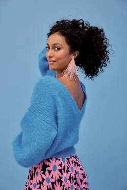 Sweats & Mailles<Make My Lemonade PULL MARIUS V BLEU