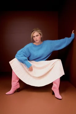 Sweats & Mailles<Make My Lemonade PULL MARIUS V BLEU