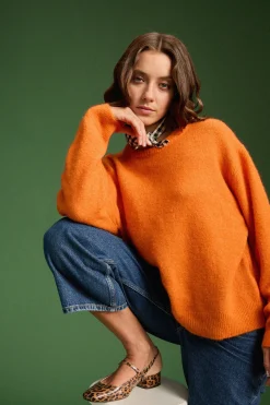 Sweats & Mailles<Make My Lemonade PULL RICO ORANGE