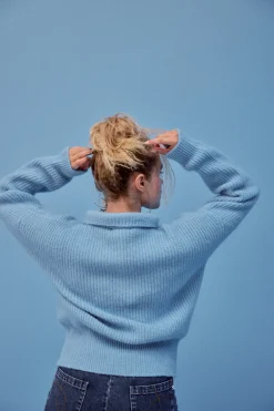 Sweats & Mailles<Make My Lemonade PULL RUBEN BLEU CIEL