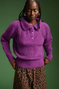 Sweats & Mailles<Make My Lemonade PULL RUBEN VIOLET