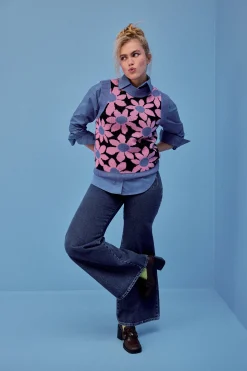 Sweats & Mailles<Make My Lemonade PULL WINNIE FLEUR ROSE