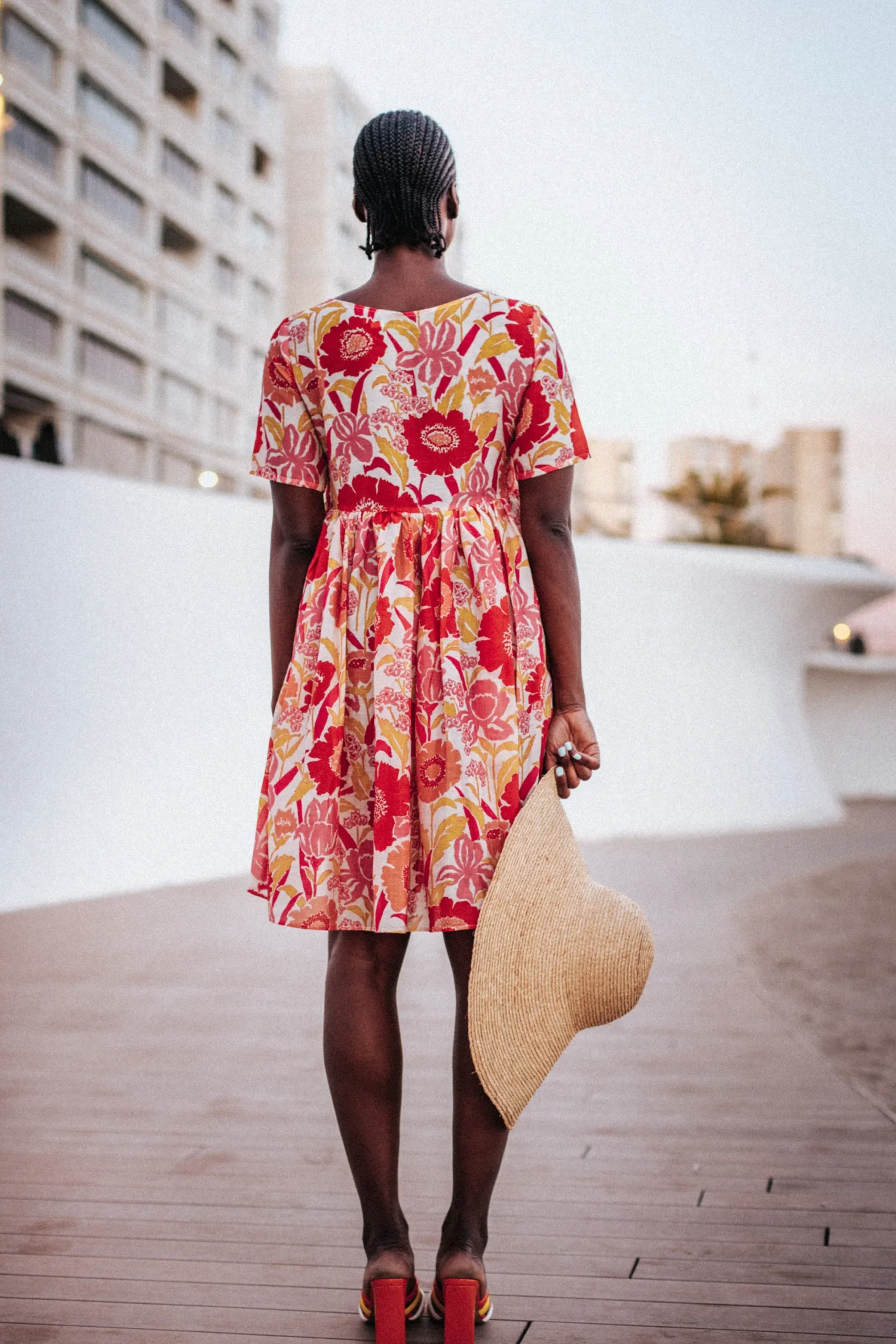 Robes & Combis<Make My Lemonade ROBE FRIDA IRIS COQUELICOT