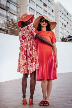 Robes & Combis<Make My Lemonade ROBE FRIDA IRIS COQUELICOT