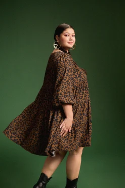 Robes & Combis<Make My Lemonade ROBE JENNY LEOPARD