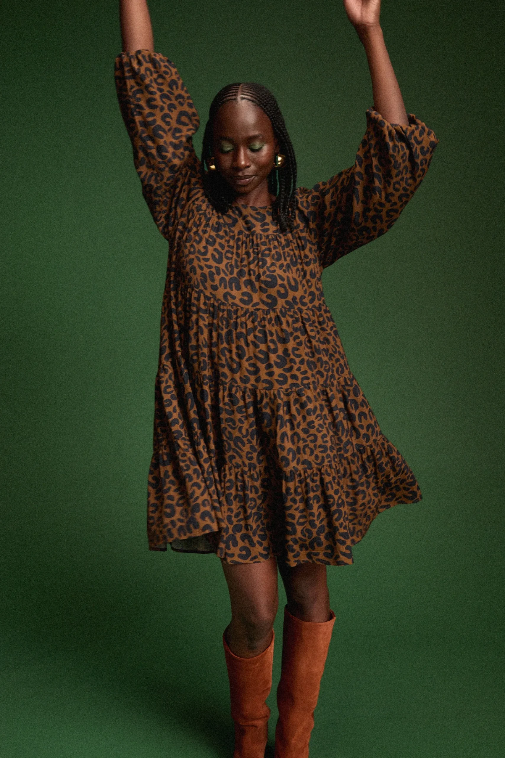 Robes & Combis<Make My Lemonade ROBE JENNY LEOPARD