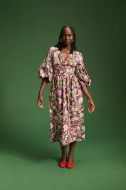 Robes & Combis<Make My Lemonade ROBE LEANDRA AUTUMN FLOWER MARKET