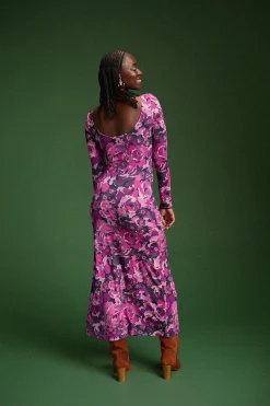 Robes & Combis<Make My Lemonade ROBE MADISON PURPLE FLOWERS