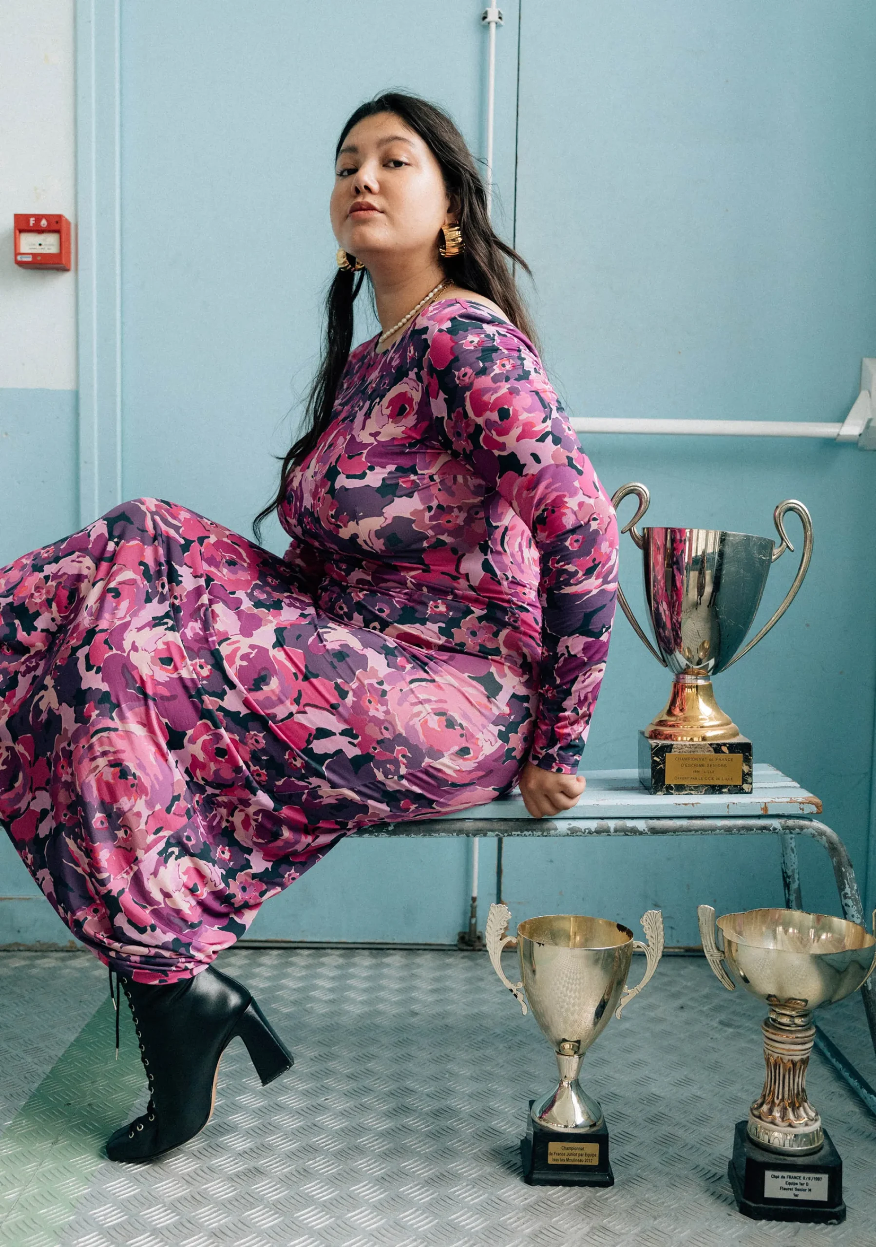 Robes & Combis<Make My Lemonade ROBE MADISON PURPLE FLOWERS