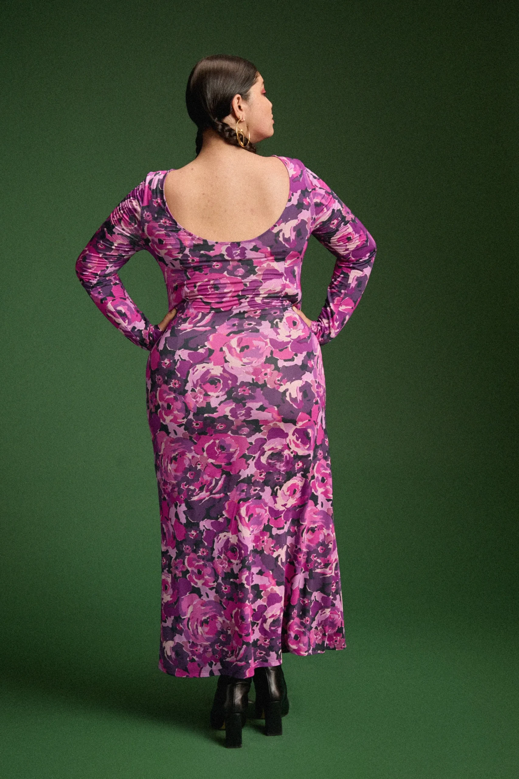 Robes & Combis<Make My Lemonade ROBE MADISON PURPLE FLOWERS