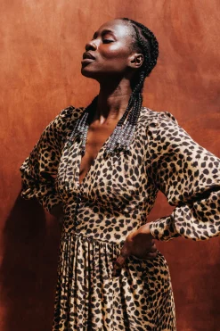 Robes & Combis<Make My Lemonade ROBE NATACHA LEOPARD