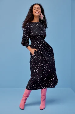 Robes & Combis<Make My Lemonade ROBE ROSE POLKA ROSE