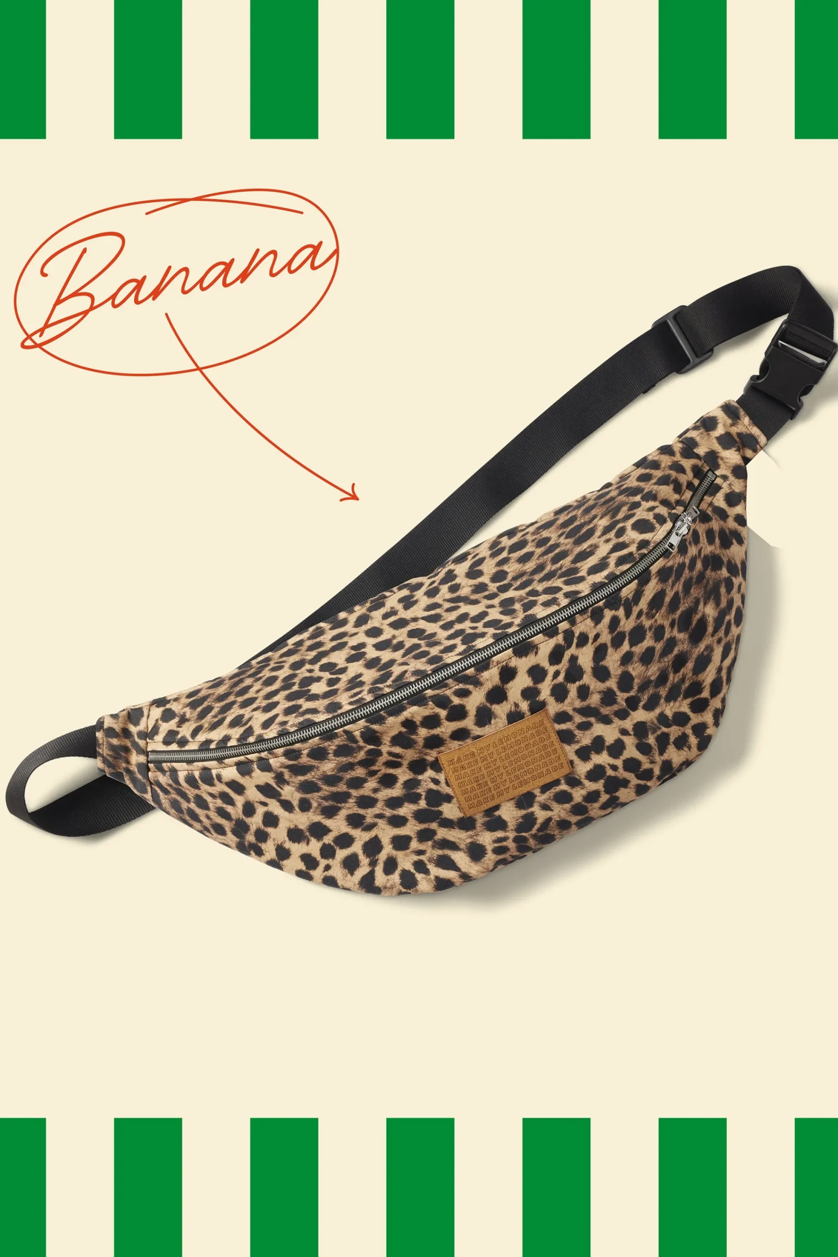Bananes|Sacs & Bananes<Make My Lemonade SAC BANANA LEOPARD