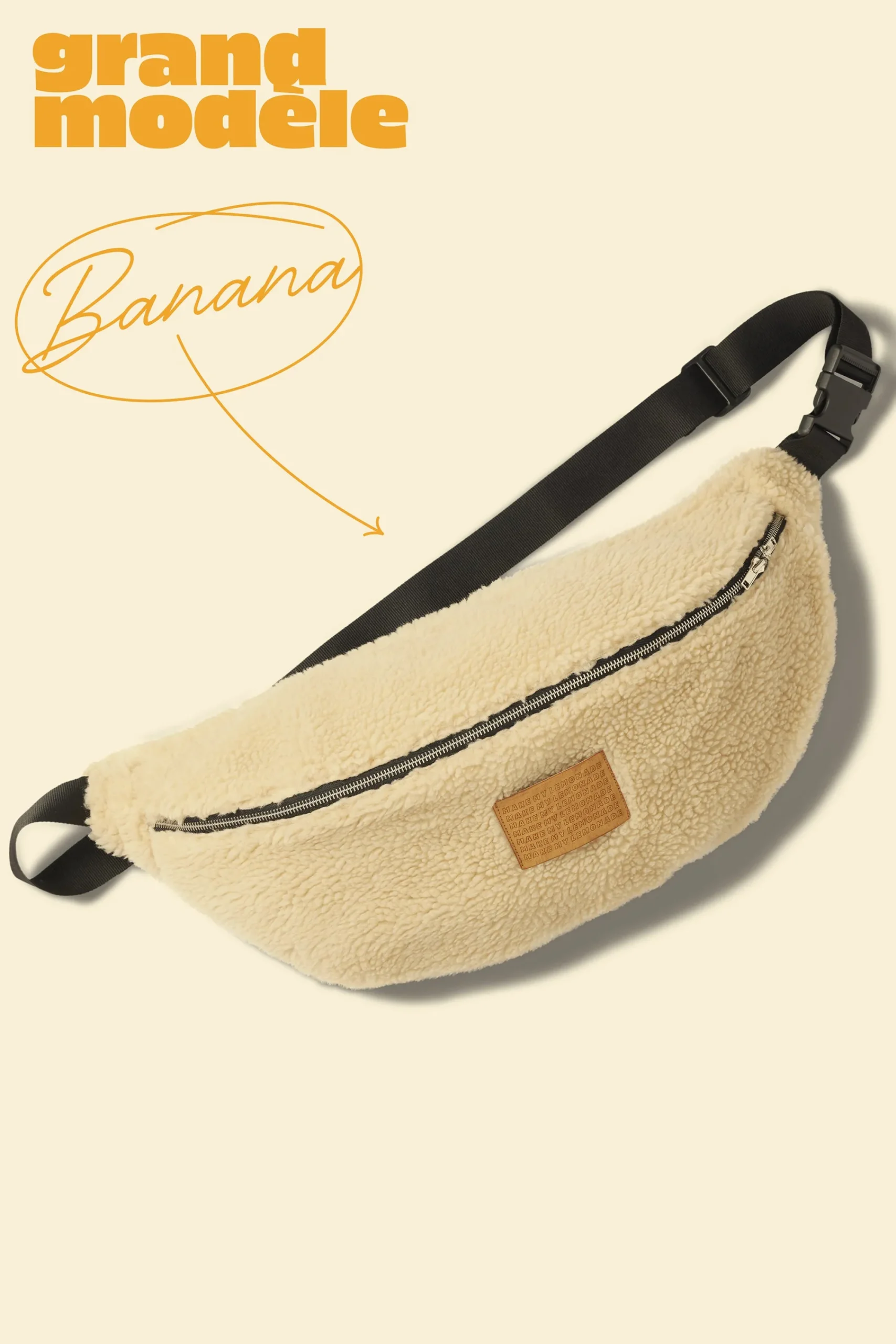 Bananes|Sacs & Bananes<Make My Lemonade SAC BANANA MOUMOUTE BEIGE