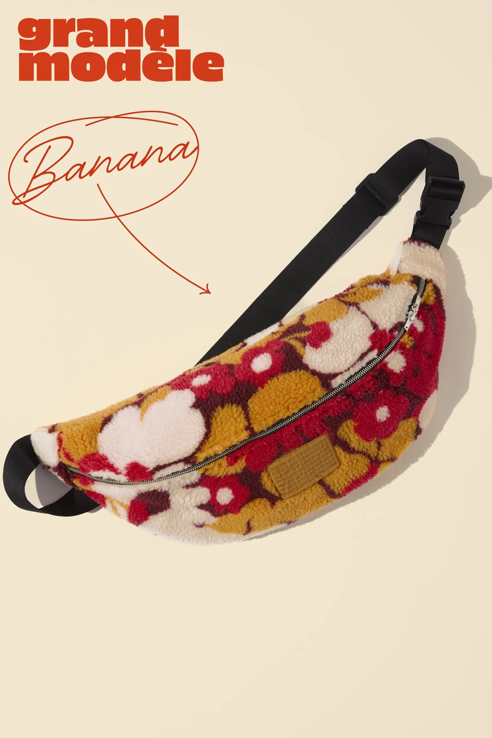Sacs & Bananes|Bananes<Make My Lemonade SAC BANANA MOUMOUTE FLEURS 70