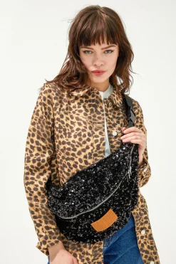 Bananes|Sacs & Bananes<Make My Lemonade SAC BANANA SEQUINS NOIRS