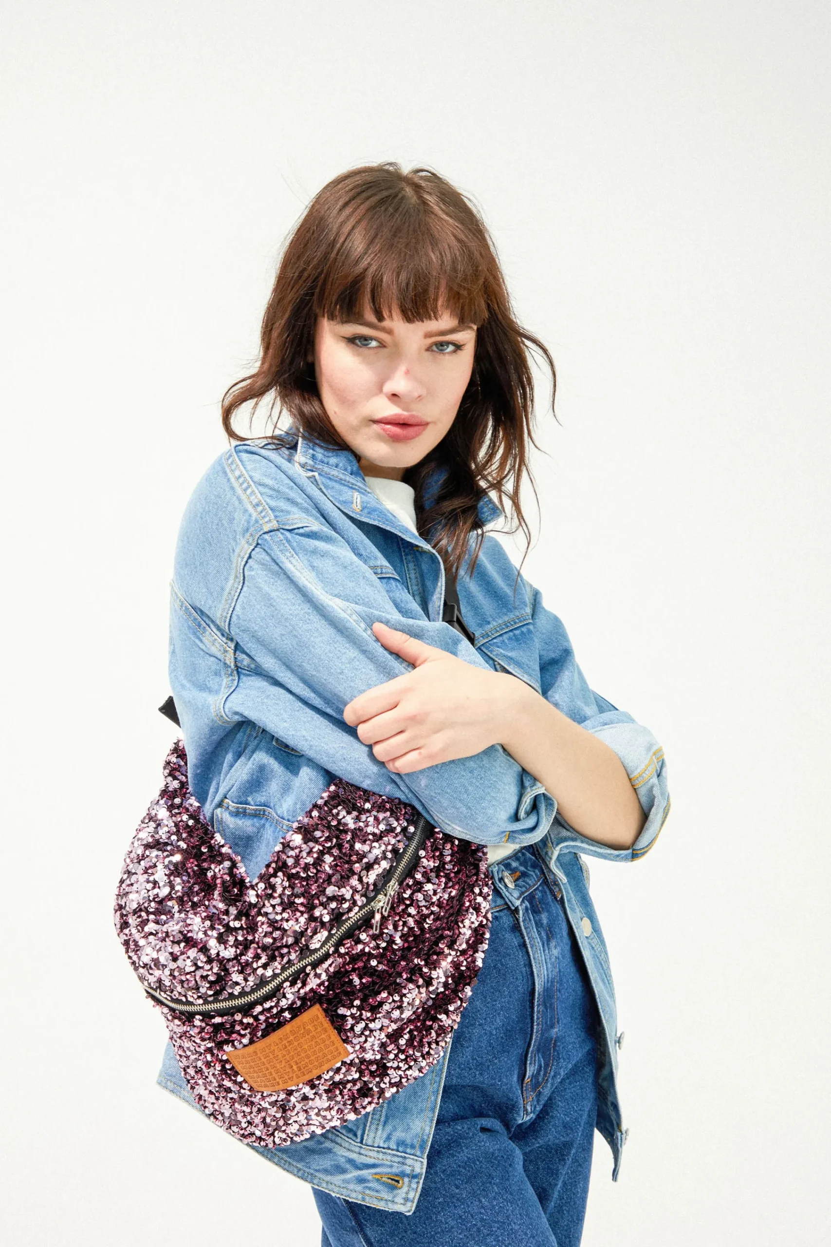 Bananes|Sacs & Bananes<Make My Lemonade SAC BANANA SEQUINS ROSES