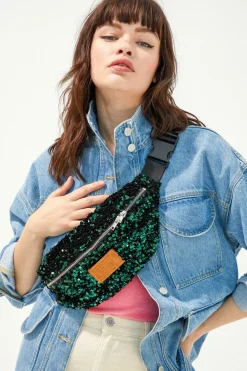 Bananes|Sacs & Bananes<Make My Lemonade SAC BANANITA SEQUINS VERTS
