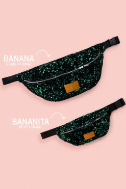 Bananes|Sacs & Bananes<Make My Lemonade SAC BANANITA SEQUINS VERTS