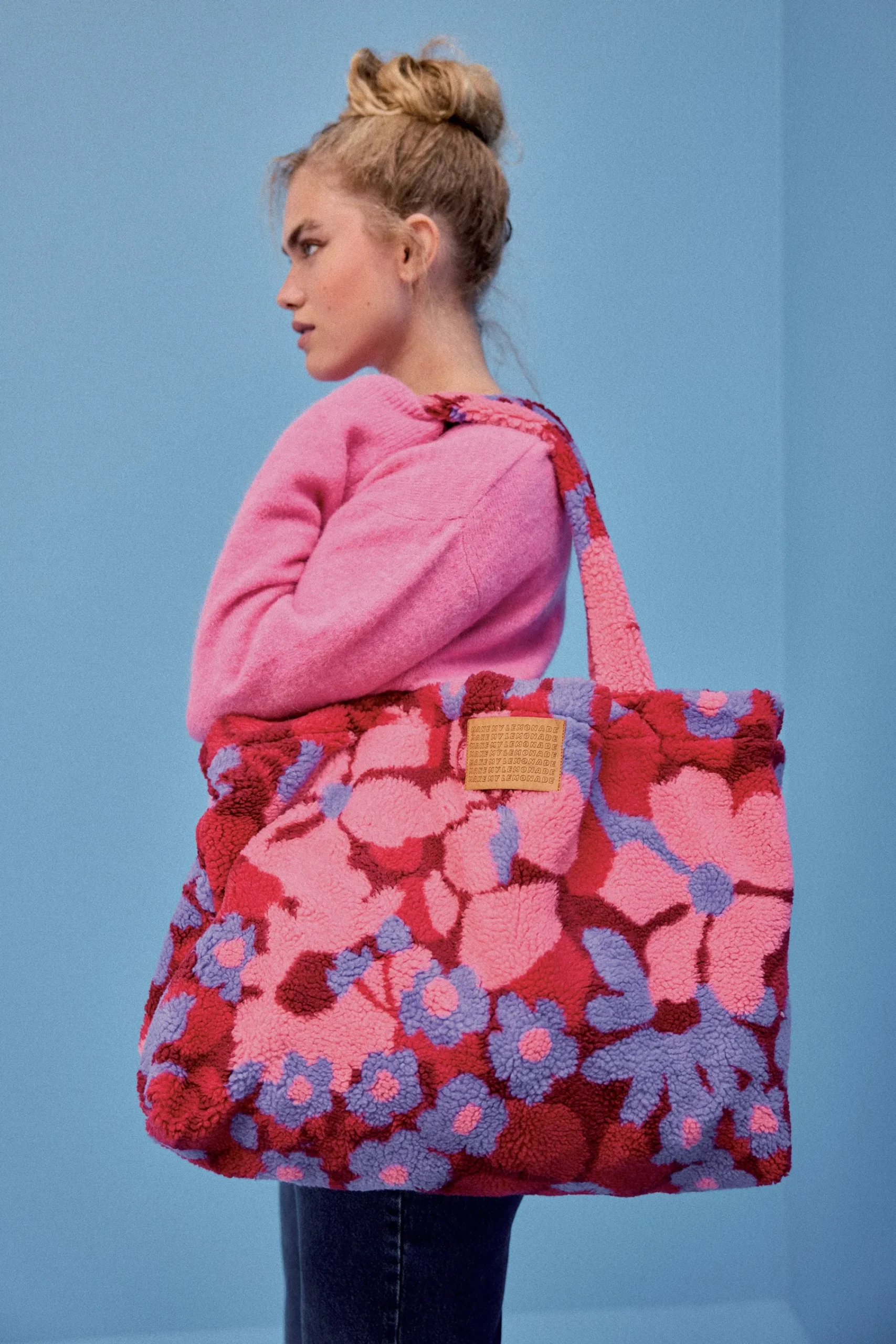 Sacs & Bananes<Make My Lemonade SAC CABAS FLEURS 70'S