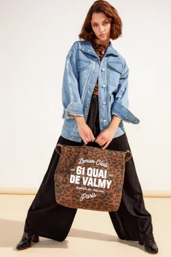 Sacs & Bananes<Make My Lemonade SAC CABAS SUZETTE LEOPARD