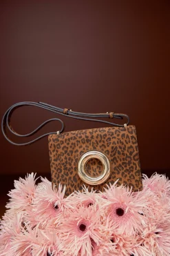 Sacs & Bananes<Make My Lemonade SAC JOHN CUIR LEOPARD