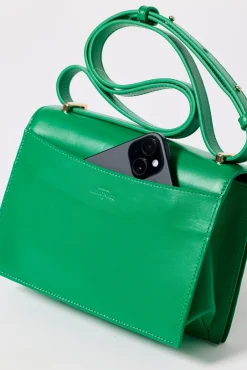 Sacs & Bananes<Make My Lemonade SAC JOHN CUIR SUPER GREEN