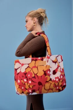 Sacs & Bananes<Make My Lemonade SAC MOUMOUTE FLEURS ORANGE