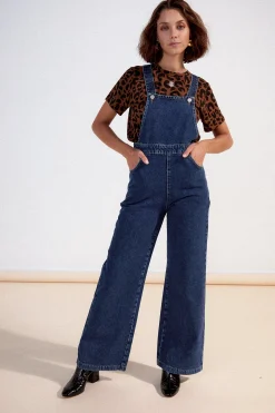 Robes & Combis<Make My Lemonade SALOPETTE FIONA MEDIUM BLUE