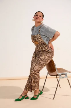 Robes & Combis<Make My Lemonade SALOPETTE RAMONA LEOPARD