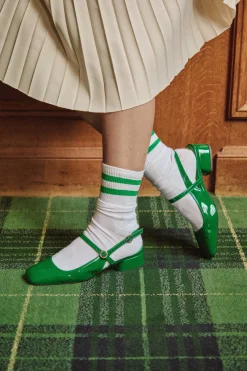 Chaussures<Make My Lemonade SANDALES POLLY VERNIS SUPER GREEN