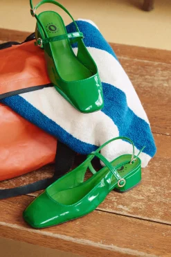 Chaussures<Make My Lemonade SANDALES POLLY VERNIS SUPER GREEN