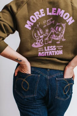 Sweats & Mailles<Make My Lemonade SWEAT HENRI KAKI