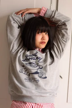 Le Linge|Homewear<Make My Lemonade SWEAT MIA GOOD MORNING