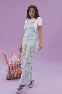 Tissus|Mercerie & Couture<Make My Lemonade TISSU DAISY BLEU