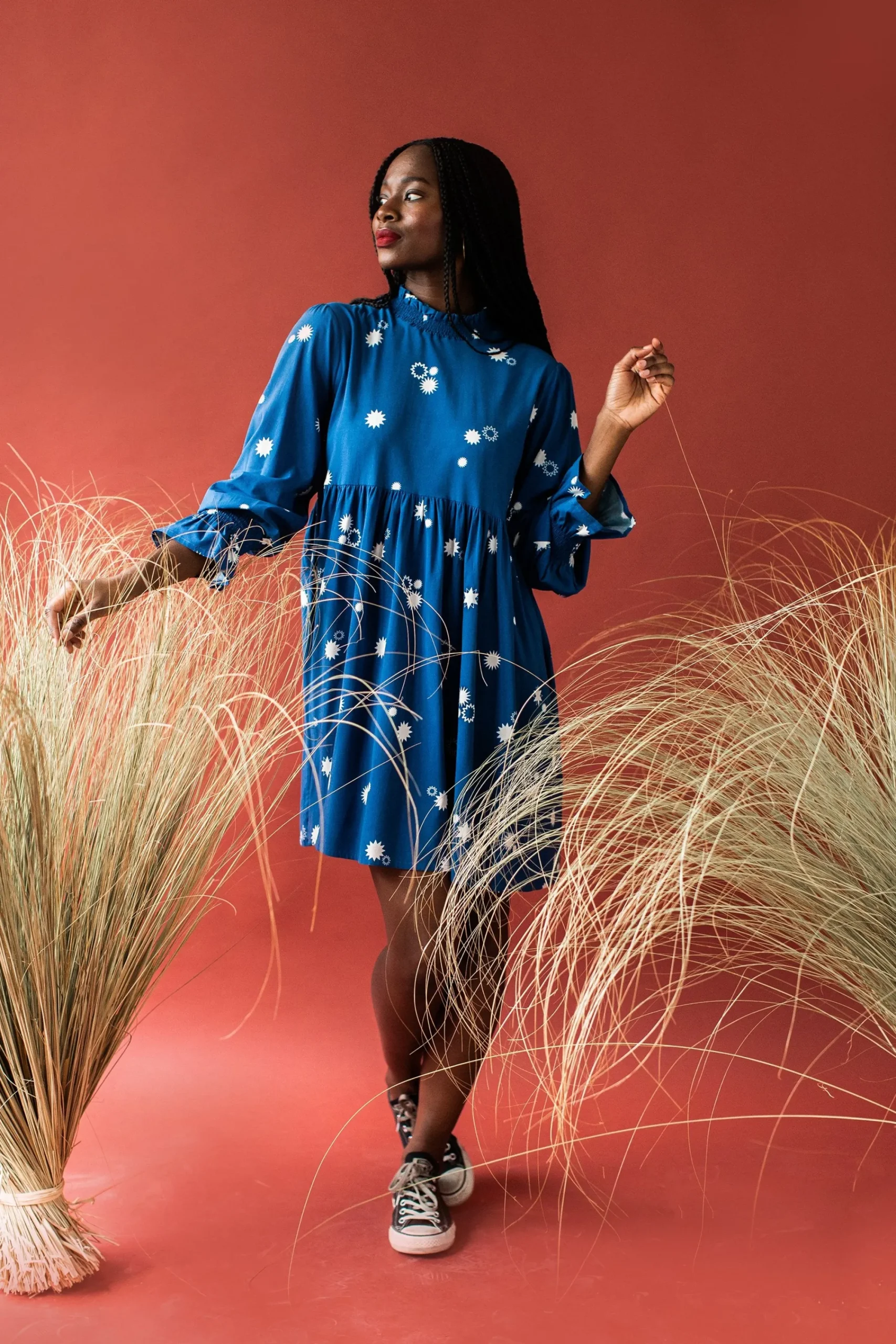 Tissus|Mercerie & Couture<Make My Lemonade TISSU VISCOSE COSMOS