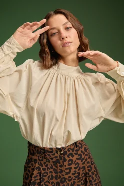 Tops & T-Shirts<Make My Lemonade TOP ALICE ECRU