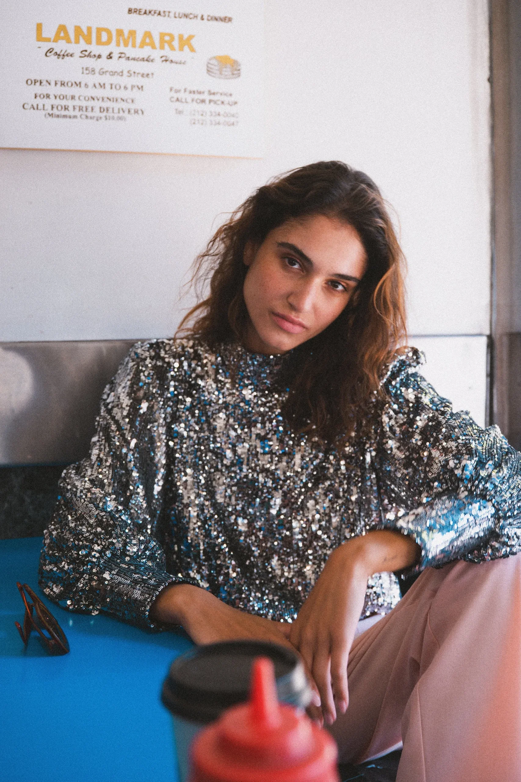 Tops & T-Shirts<Make My Lemonade TOP NOAH SEQUINS DISCO