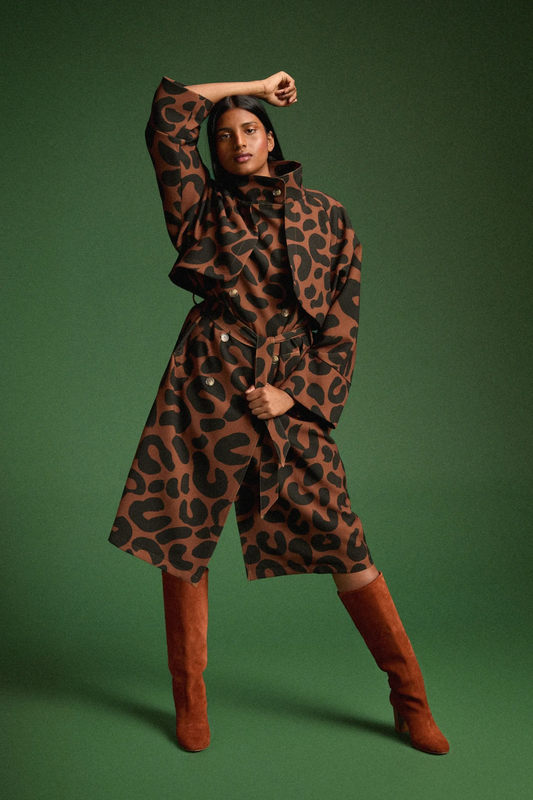 Vestes & Manteaux<Make My Lemonade TRENCH RAOUL LEOPARD