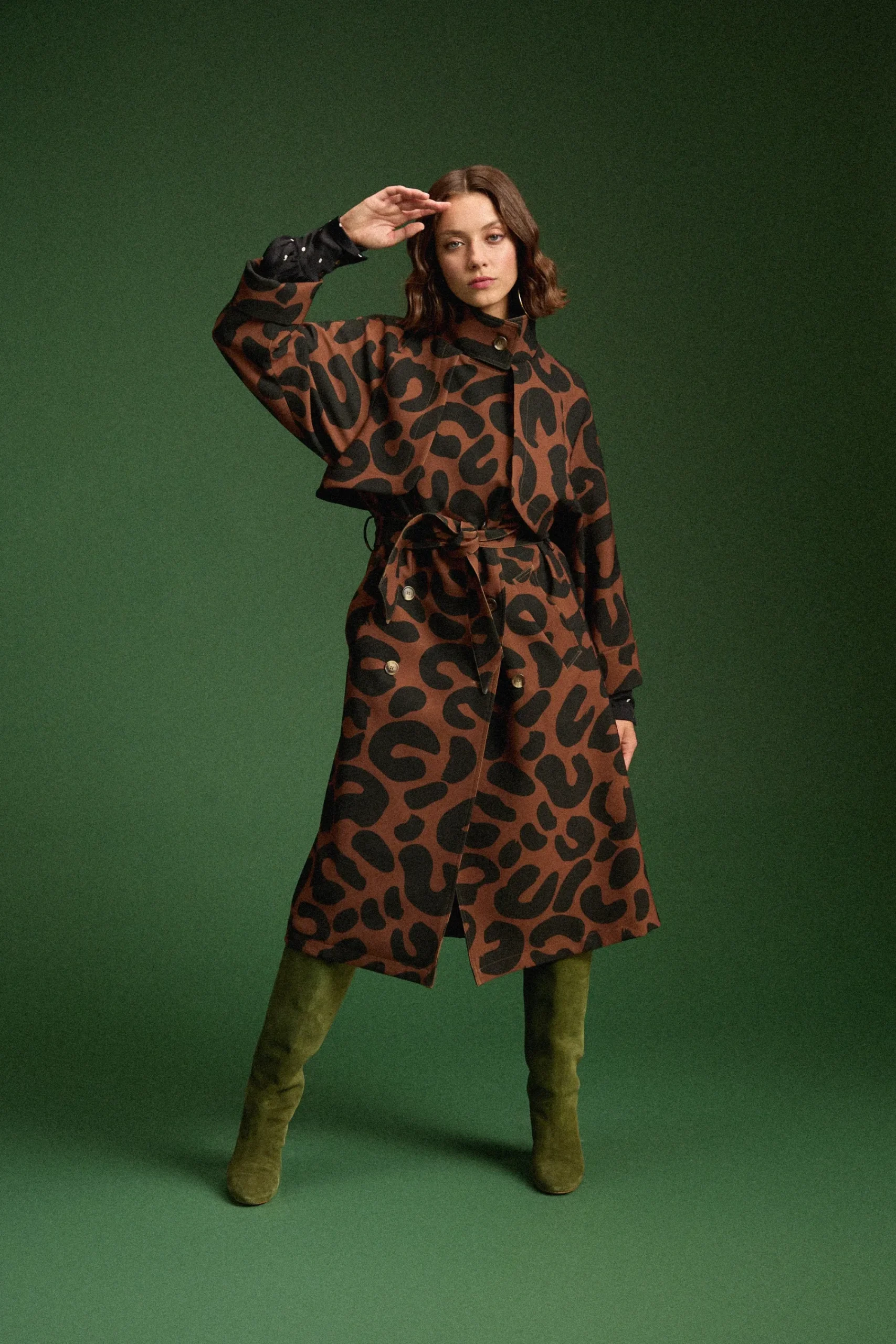 Vestes & Manteaux<Make My Lemonade TRENCH RAOUL LEOPARD