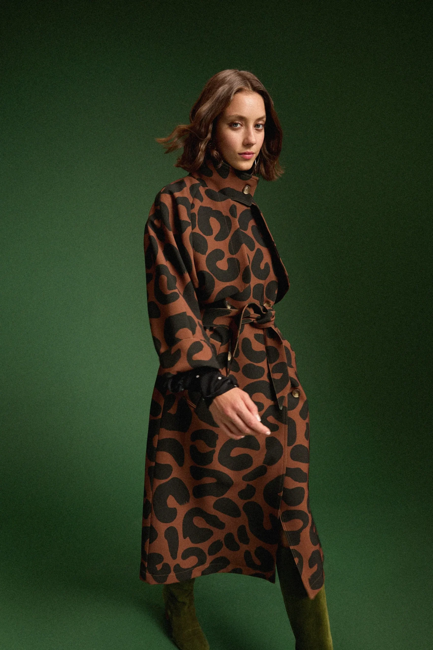 Vestes & Manteaux<Make My Lemonade TRENCH RAOUL LEOPARD
