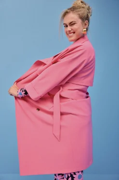 Vestes & Manteaux<Make My Lemonade TRENCH RAOUL ROSE