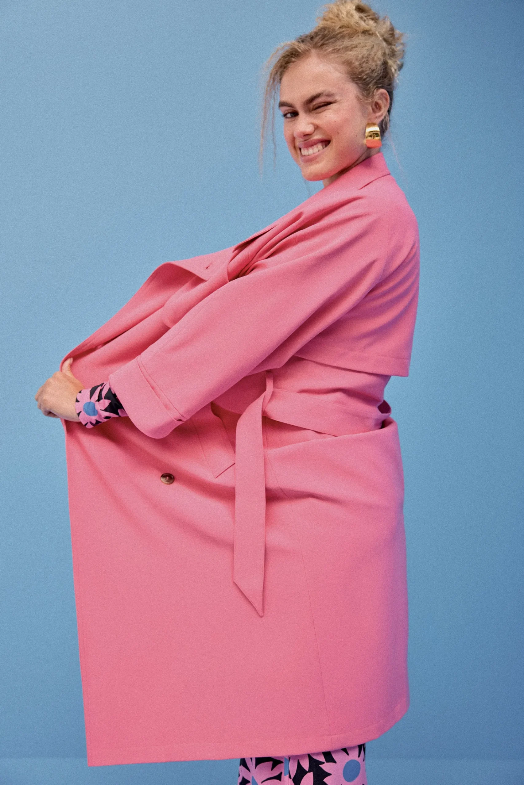 Vestes & Manteaux<Make My Lemonade TRENCH RAOUL ROSE